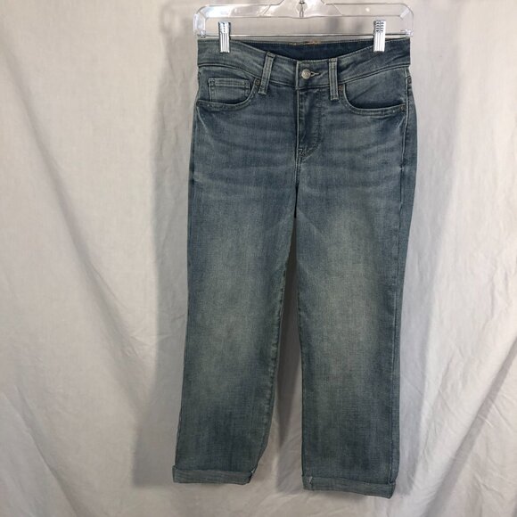 NYDJ women's Marilyn straight lift and tuck technology size 2 - Picture 3 of 13